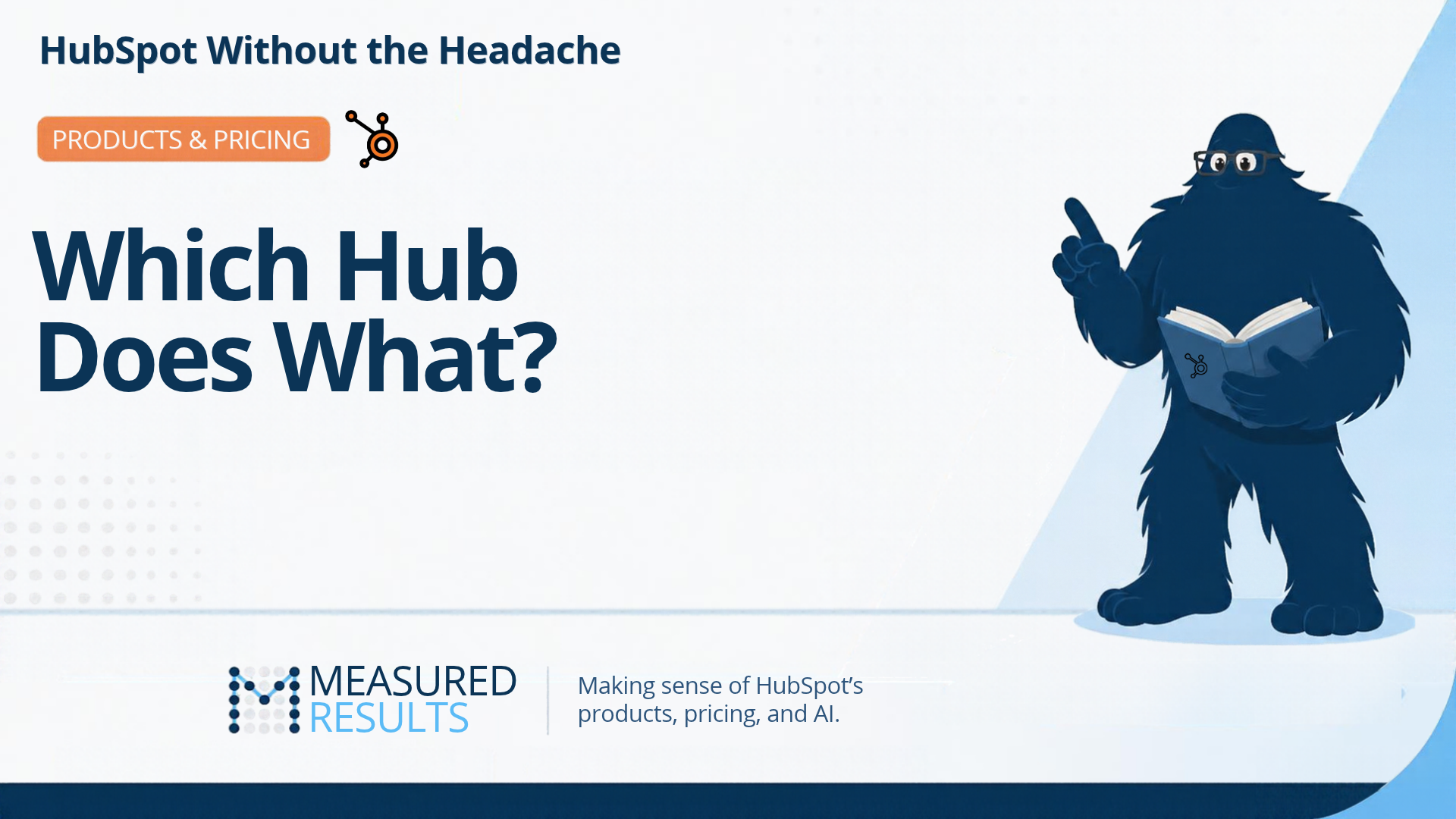 Which Hub Does What? A HubSpot Without the Headache article from Measured Results.